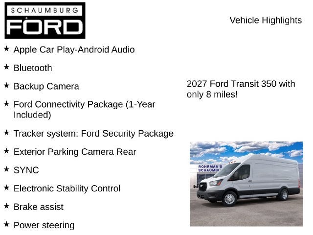 2027 Ford Transit-350 Base