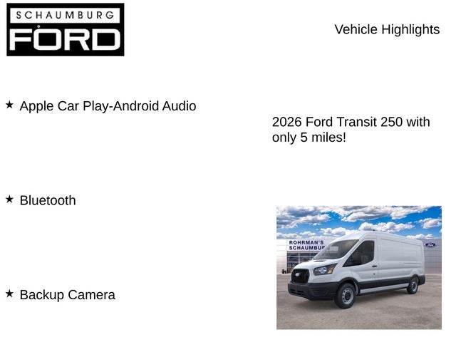 2026 Ford Transit-250 Base