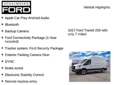 2027 Ford Transit-250 Base