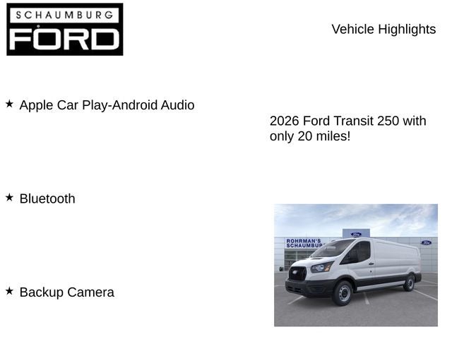 2026 Ford Transit-250 Base
