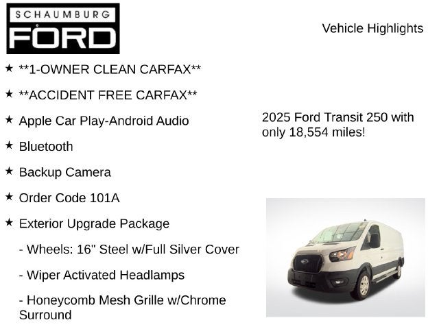 2025 Ford Transit-250 Base
