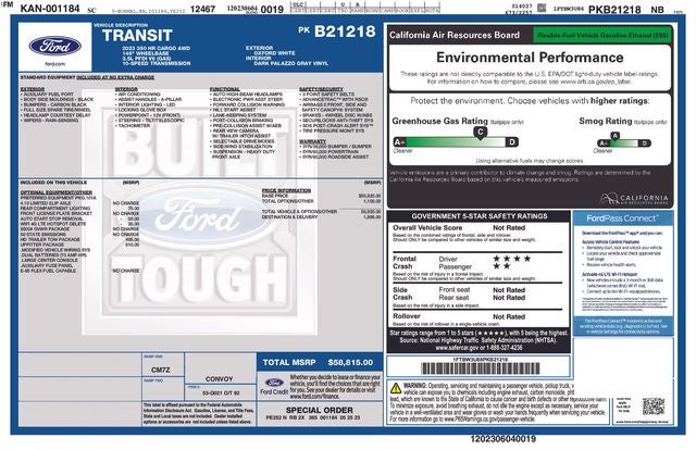 2023 Ford Transit-350 Base AWD High Roof