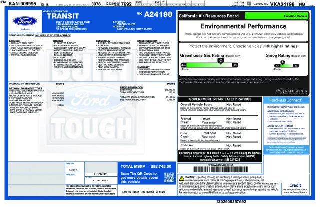 2027 Ford Transit-350 Base