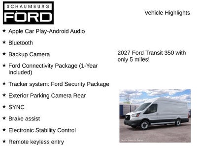 2027 Ford Transit-350 Base
