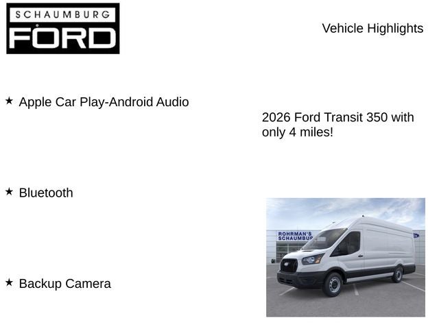 2026 Ford Transit-350 Base