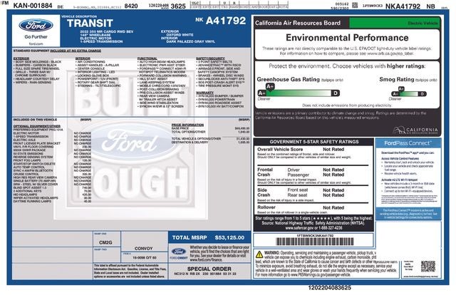 2022 Ford E-Transit-350 Base