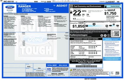 2020 Ford Ranger XL