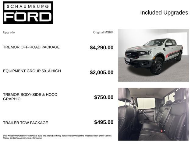 2021 Ford Ranger Lariat