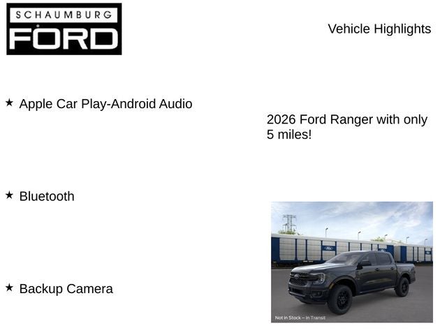 2026 Ford Ranger XLT