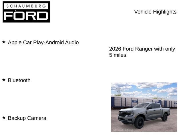 2026 Ford Ranger XLT