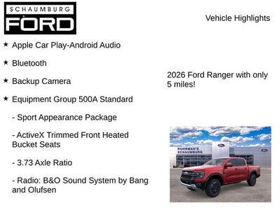 2026 Ford Ranger Lariat