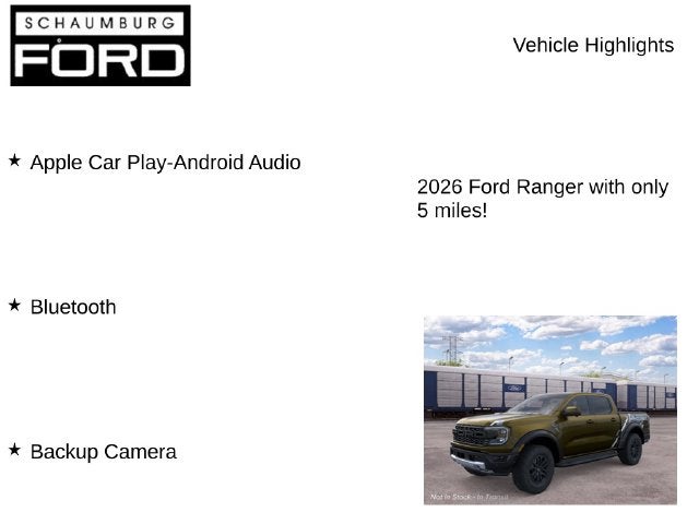 2026 Ford Ranger Raptor