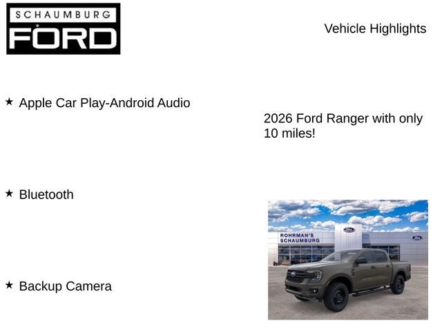 2026 Ford Ranger XL