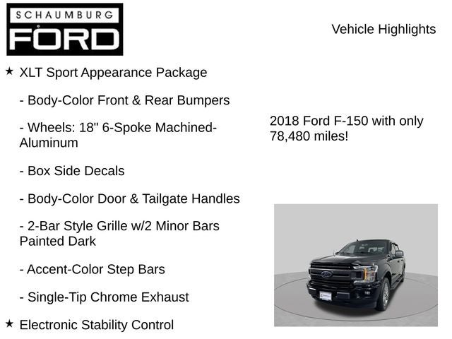 2018 Ford F-150 XLT