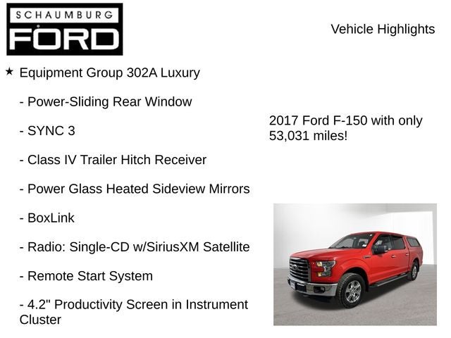 2017 Ford F-150 XLT