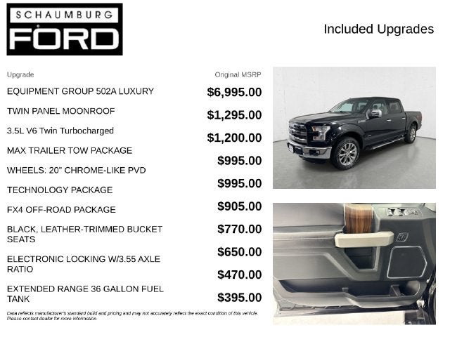 2015 Ford F-150 Lariat