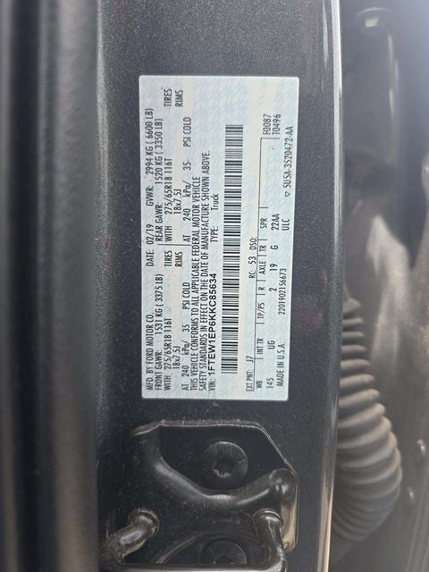 2019 Ford F-150 XLT