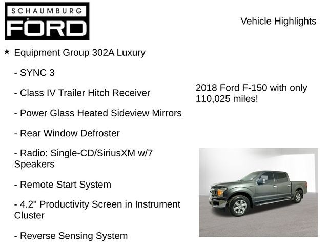 2018 Ford F-150 XLT