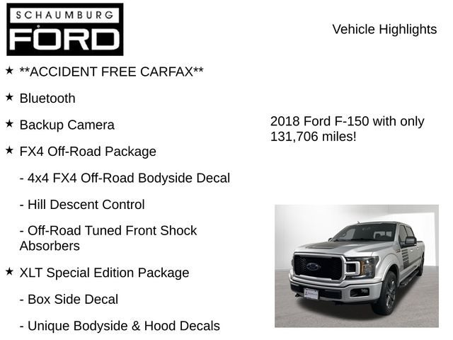 2018 Ford F-150 XLT