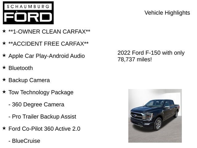 2022 Ford F-150 Platinum