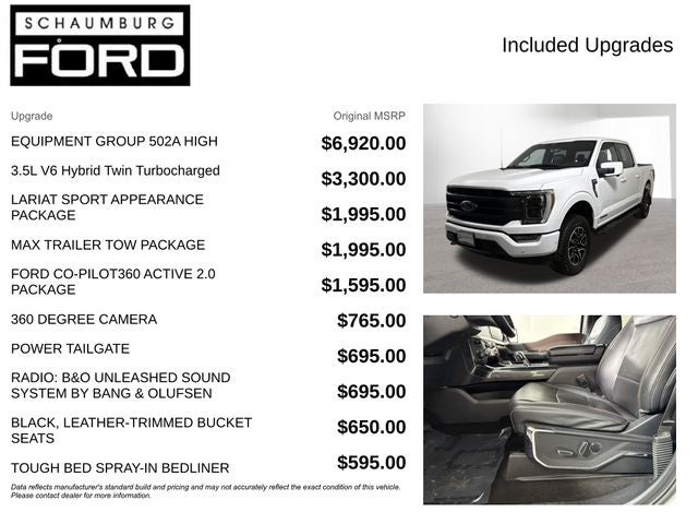 2021 Ford F-150 Lariat