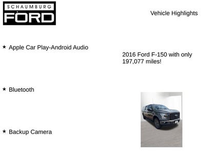 2016 Ford F-150 XLT