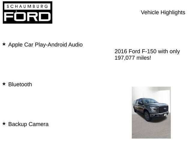 2016 Ford F-150 XLT