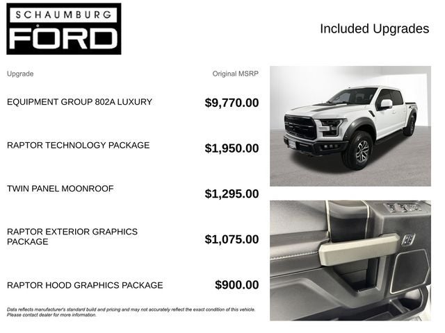 2018 Ford F-150 Raptor