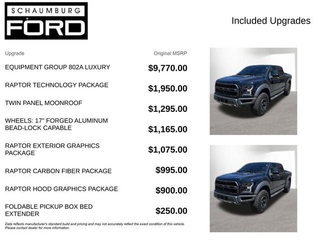 2018 Ford F-150 Raptor
