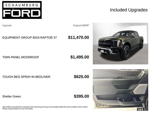 2025 Ford F-150 Raptor