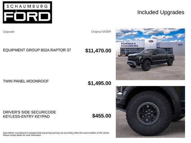 2026 Ford F-150 Raptor