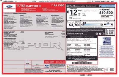 2023 Ford F-150 Raptor