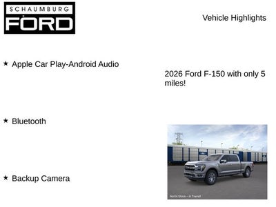 2026 Ford F-150 Lariat