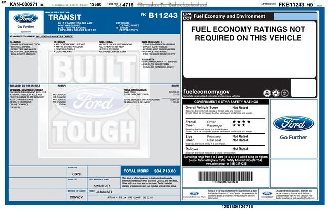 2015 Ford Transit-250 Base