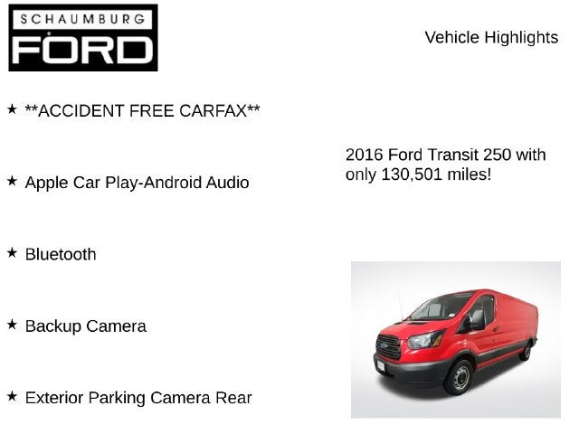 2016 Ford Transit-250 Base