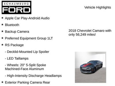 2018 Chevrolet Camaro 1LT