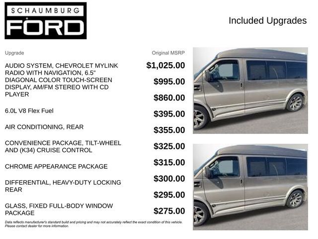 2016 Chevrolet Express 2500 Conversion Hi Roof