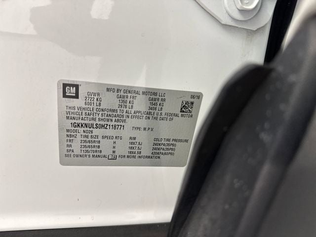2017 GMC Acadia SLT-1
