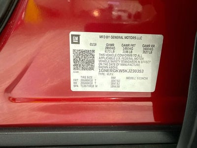 2019 Chevrolet Traverse LT Cloth w/1LT