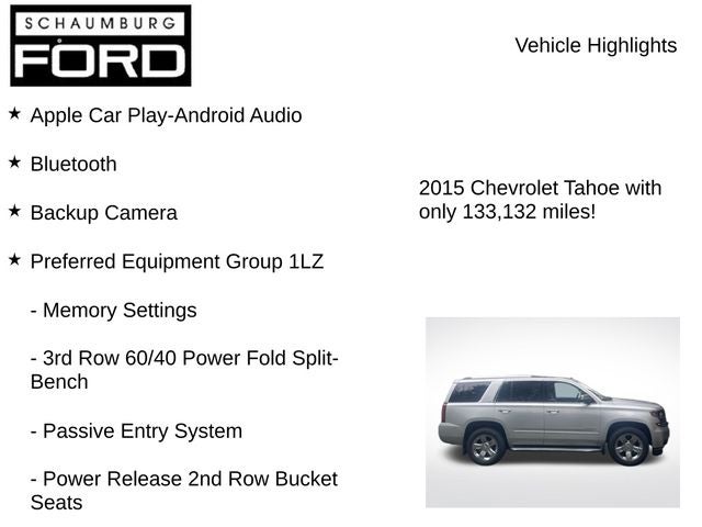 2015 Chevrolet Tahoe LTZ