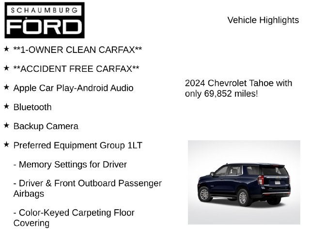 2024 Chevrolet Tahoe LT