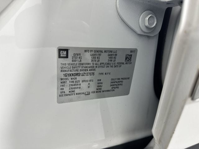 2018 Cadillac XT5 Luxury