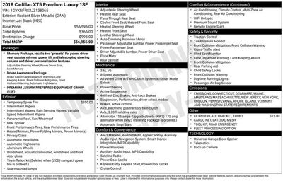 2018 Cadillac XT5 Premium Luxury