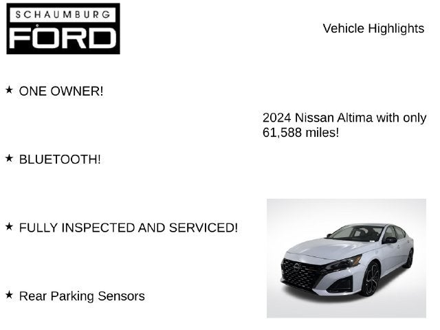 2024 Nissan Altima 2.5 SR