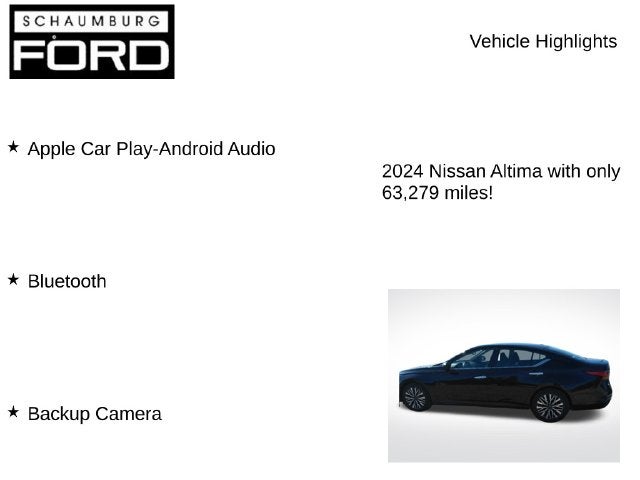 2024 Nissan Altima 2.5 SV