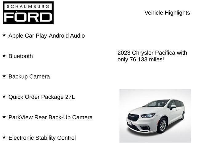 2023 Chrysler Pacifica Touring L