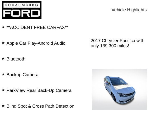 2017 Chrysler Pacifica Hybrid Platinum