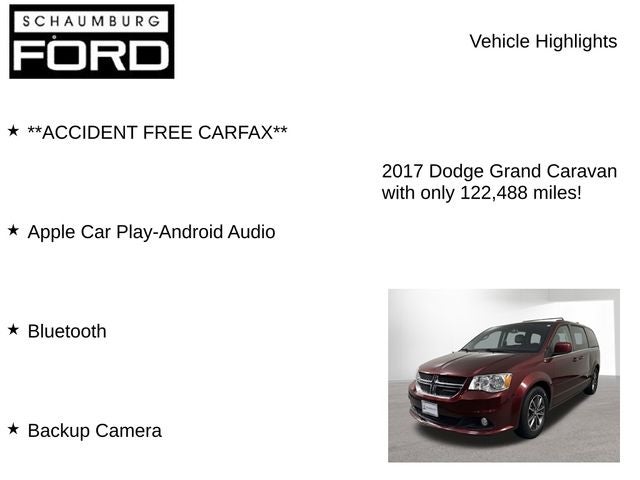 2017 Dodge Grand Caravan SXT