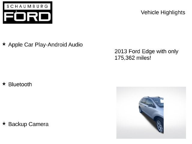 2013 Ford Edge SE