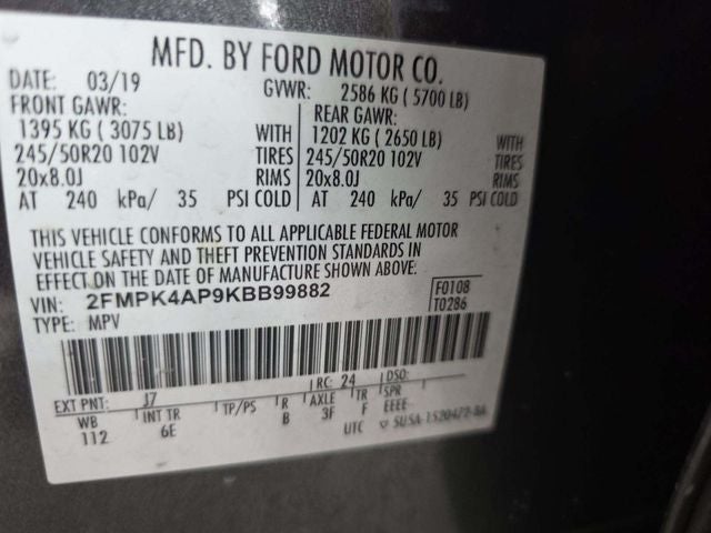 2019 Ford Edge ST